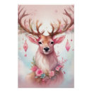 Search for christmas reindeer art Pink