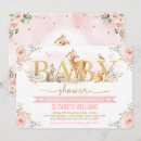 Search for pink woodland baby shower invitations Forest