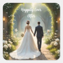 Search for happily ever after stickers Bridal