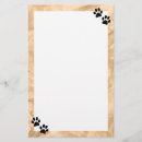 Search for cat paw print stationery paper Veterinarian