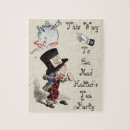 Search for mad hatters tea party puzzles White rabbit