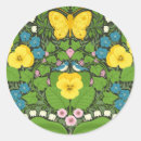 Search for yellow butterfly stickers Flower