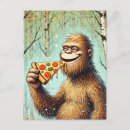 Search for funny sasquatch postcards Unique