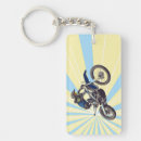 Search for dirt bike rider keychains Motorbike