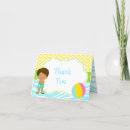 Search for pool party thank you cards Beach ball