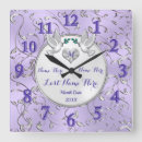 Search for dove clocks Purple
