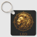 Search for lion symbol keychains Leo