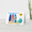 Search for surfing birthday cards Waves