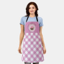 Search for pink gingham aprons Whimsical