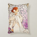 Recherche de alphonse mucha coussins Vintage