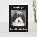 Search for march birthday cards Dog