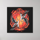 Search for japanese crane art Flying