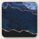 Search for blue marble coasters Abstract pattern