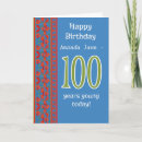 Recherche de 100th anniversaire cartes 100e