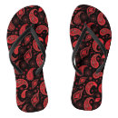 Search for paisley sandals Red