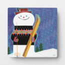 Recherche de bonhomme de neige plaques Vintage