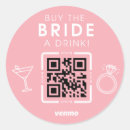 Search for bachelorette drink stickers Venmo