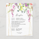 Search for programs for wedding menus Dinner