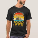 Recherche de fait en 1998 tshirts Avril