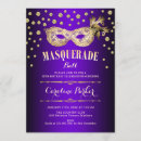 Search for masquerade invitations Elegant