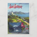 Recherche de lac leman cartes postales Vintage
