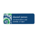 Search for tie dye return address labels Blue