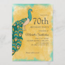 Recherche de peacock invitations Aquarelle