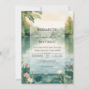 Recherche de lake mariage invitations Nature