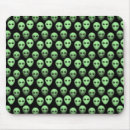Search for green alien mousepads Space