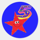 Search for 5th birthday party stickers Colourful
