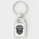 Search for retirement rectangular keychains Veteran