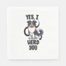 Search for australian napkins Pug
