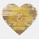 Search for wood and lace stickers Sunflowers