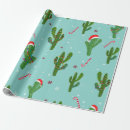 Search for cactus christmas wrapping paper Winter