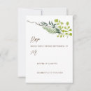 Search for garden wedding rsvp cards Eucalyptus
