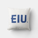 Search for college logo pillows Eastern illinois university logo