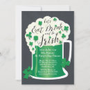 Recherche de irish party invitations Typographie