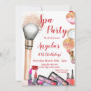 Search for kids spa party invitations Watercolor