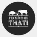 Search for funny smoking stickers Meat