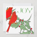 Search for red bird christmas cards Bright