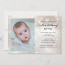 Search for baby christening invitations Gold