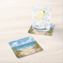 Search for sandy beach coasters Blue sky