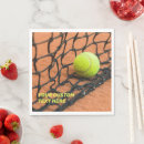 Recherche de tennis napkins Balle