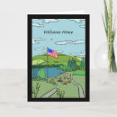 Search for military welcome cards Service