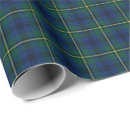 Search for blue and green plaid wrapping paper Scottish