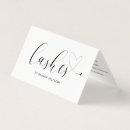 Search for folded business cards Black and white