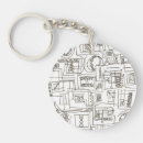 Search for doodle art keychains Modern