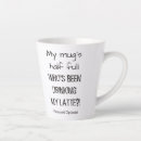 Search for glass half full mugs Humour