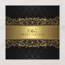 Search for black and gold sweet 16 invitations Sweet sixteen party