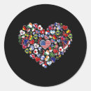 Search for vegan peace stickers World